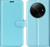 Coverup Book Case - Geschikt voor Xiaomi Redmi A3 Hoesje - Lichtblauw