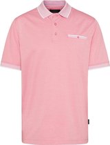 Bugatti poloshirt korte mouw roze