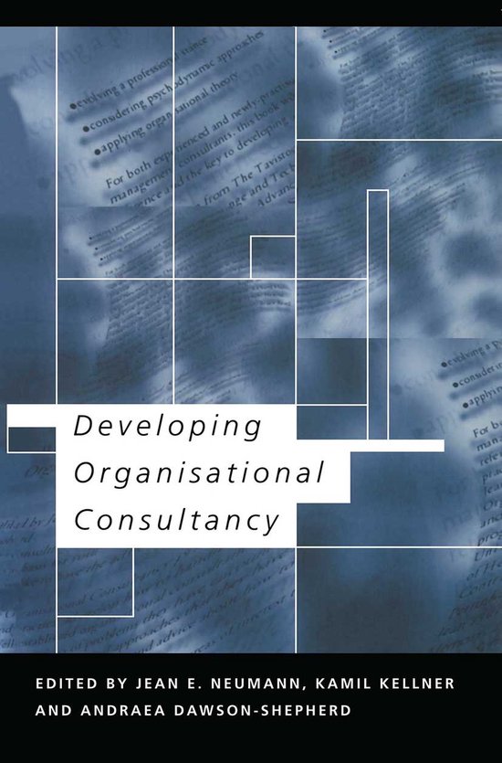 Developing Organisational Consultancy - cover
