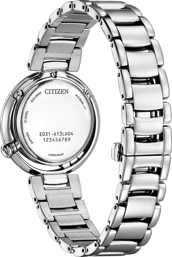Citizen EM1110-81N Horloge - Staal - Zilverkleurig - Ø 29 mm