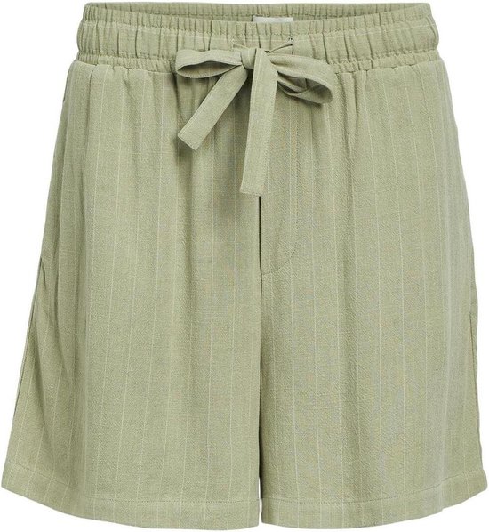 Object Broek Objsanne Hw Wide Shorts Aop Noos 23044610 Tea/cloud Danc Dames Maat - W40