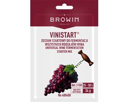 Vinistart - complete start mix met alle ingrediënten voor vergisting tot 17%