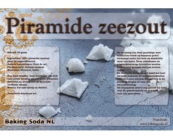 Fleur de sel - 100 gram - Piramide zeezout - Indiaas zeezout - Baking Soda NL