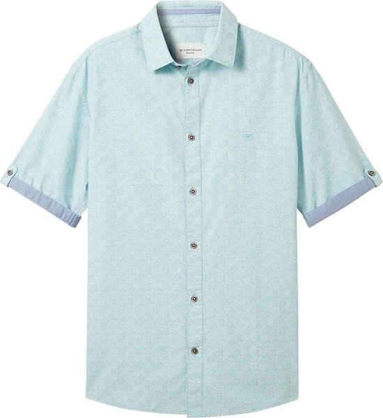 Tom Tailor Overhemd Overhemd Met Print 1041367xx10 35427 Mannen Maat - M