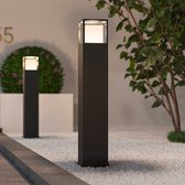 LED Tuinverlichting - Staand Buitenlamp - Trion Hamwit - 14.5W - Aanpasbare Kleur - Waterdicht IP54 - Antraciet - Aluminium - 80 cm
