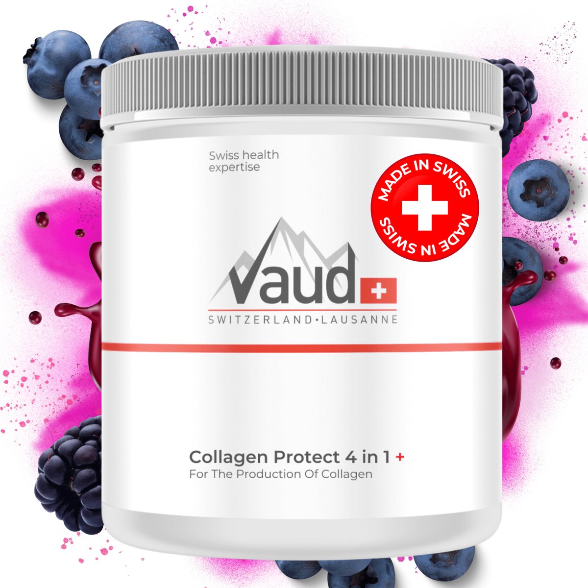 Collageen Protect 4 in 1 Vaud | collageen poeder | collageen supplement| clinique | huidverzorging | gezichtsverzorging ...