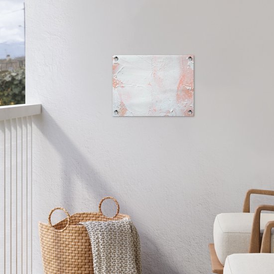 Décoration de Jardin Peinture - Abstrait - Design - 40x30 cm - Toile de jardin - Poster extérieur