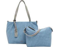 Emily & Noah Elke Bag in Bag Shopper M Smokeblue