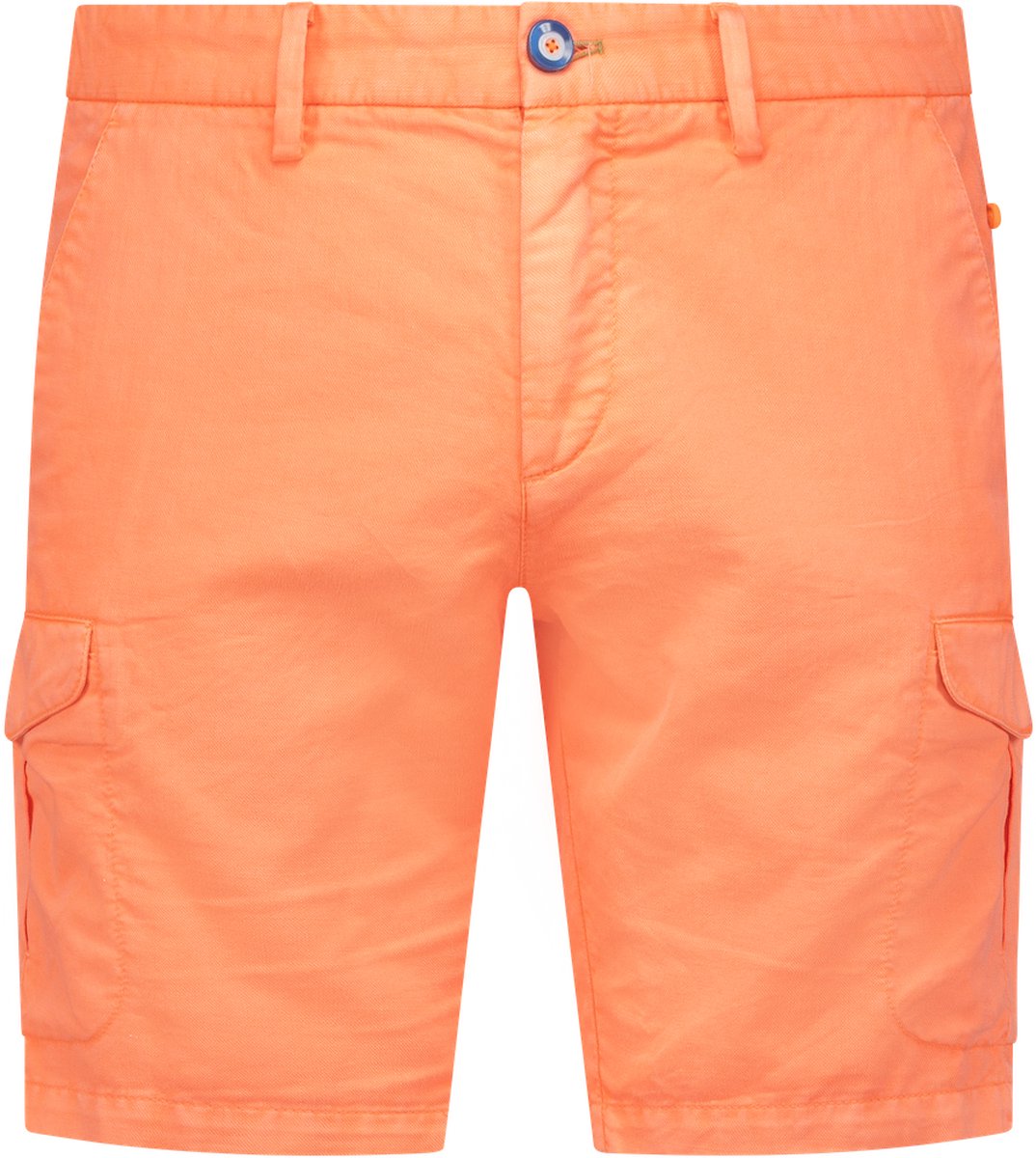 NZA - Shorts met linnen - Fresh Orange