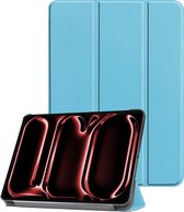 Hoesje Geschikt voor iPad Pro 2024 (11 inch) Hoesje Case Hard Cover Hoes Book Case - Lichtblauw