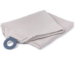 Doomoo Basics - Mom'n Play Tetra Almond - Écharpe d'allaitement polyvalente - coton biologique