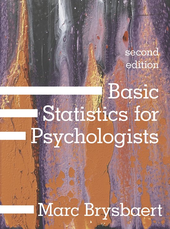 Basic Statistics for Psychologists - cover