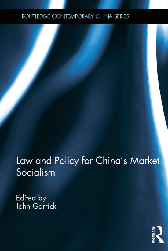 Law and Policy for China's Market Socialism - cover