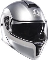 AGV Streetmodular systeemhelm Levico licht grijs zilver L