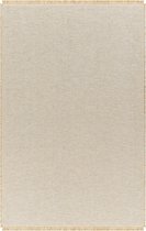 SURYA Boho Vloerkleed van Jute PAVI - LichtKastanje/Grijs - 200x275 cm