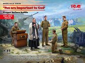 1:35 ICM 35616 You are important to God - Prayer before Battle - Figuren Plastic Modelbouwpakket