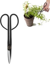 205 mm bonsaischaar met lange steel, roestvrije schaar, bordeauxrode bladboomsnijder, tuingereedschapuitrusting