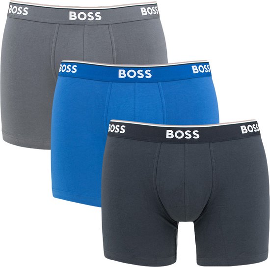 BOSS - Boxershorts Power 3-Pack 487 - Heren - Maat XXL - Body-fit