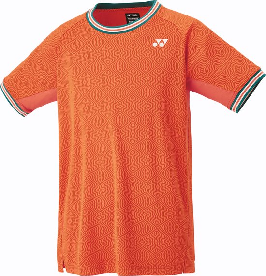 Chemise de sport de tennis de badminton Yonex 10560EX pour homme - orange - taille M
