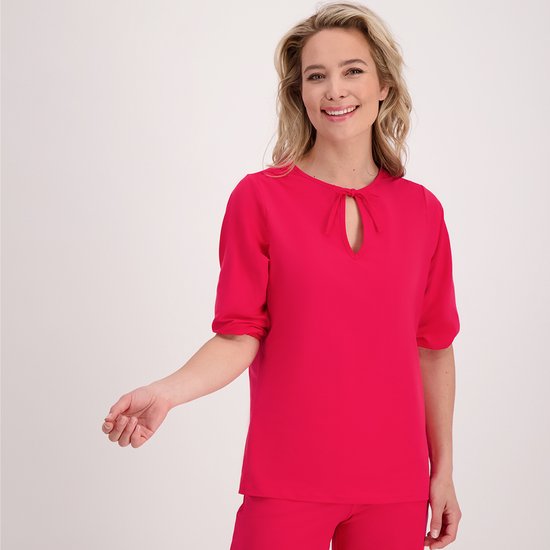 Rode Top van Je m appelle Dames Travelstof Maat 2XL 3 maten beschikbaar bol