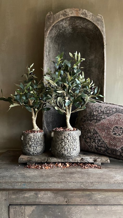Kunst olijfboompje bonsai 50CM