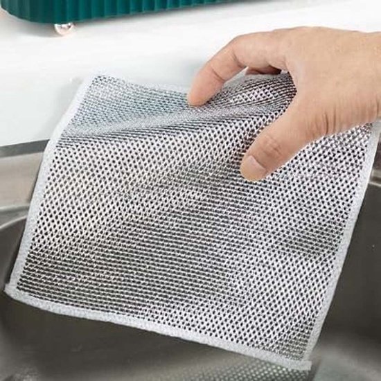 10 pièces lingettes-torchon en fil-torchon-chiffons à fenêtre-lingettes de nettoyage Lingettes démaquillantes -nouveau multifonctionnel anti-rayures
