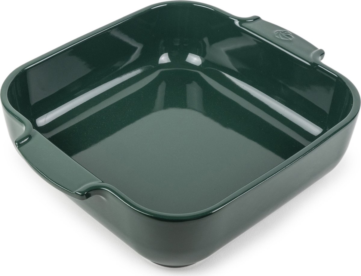 Peugeot Appolia Ovenschaal 28 cm - Bosgroen - Vierkant