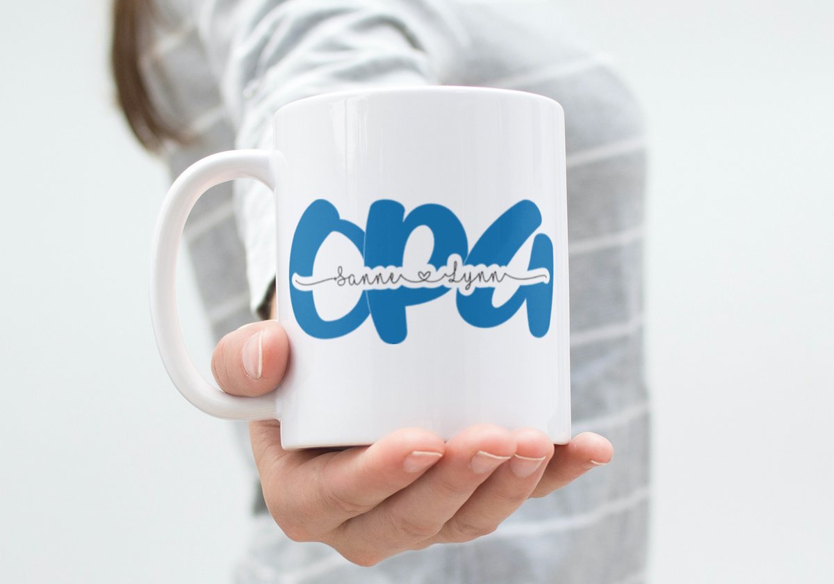 Hip met Pit Creaties - Mok Opa Gepersonaliseerd - Namen Kleinkinderen - 300ml - Verjaardag Vaderdag Kerst - Koffiemok - Naam via Mail