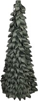 DKNC - Decoratieve kerstboom Pasay - 26x26x78cm - Grijs