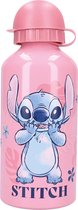 Vadobag Lilo & Stitch - Gobelet et bouteille d'eau pour l'école - Bouchon rose - 500 ml