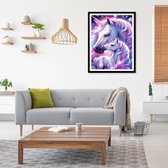 Diamond Painting Paard / Horse Diamond Painting set for adults and children , 30 x 40 cm