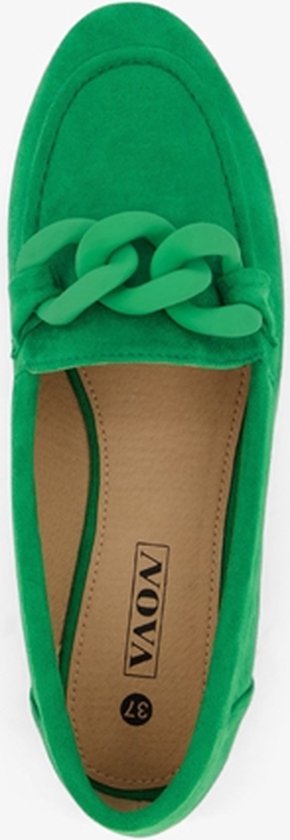 Nova dames loafers groen - Maat 37 - Nova
