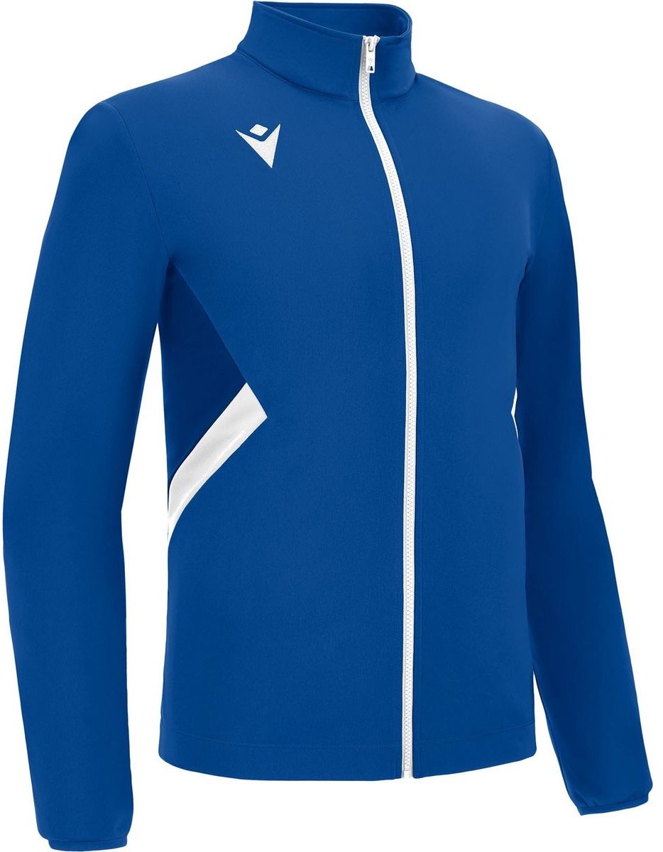 Macron Victory Raijin Polyestervest Heren - Royal / Wit | Maat: L