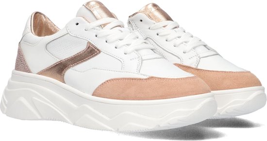 Hip H1569 Lage sneakers - Leren Sneaker - Meisjes - Roze - Maat 35