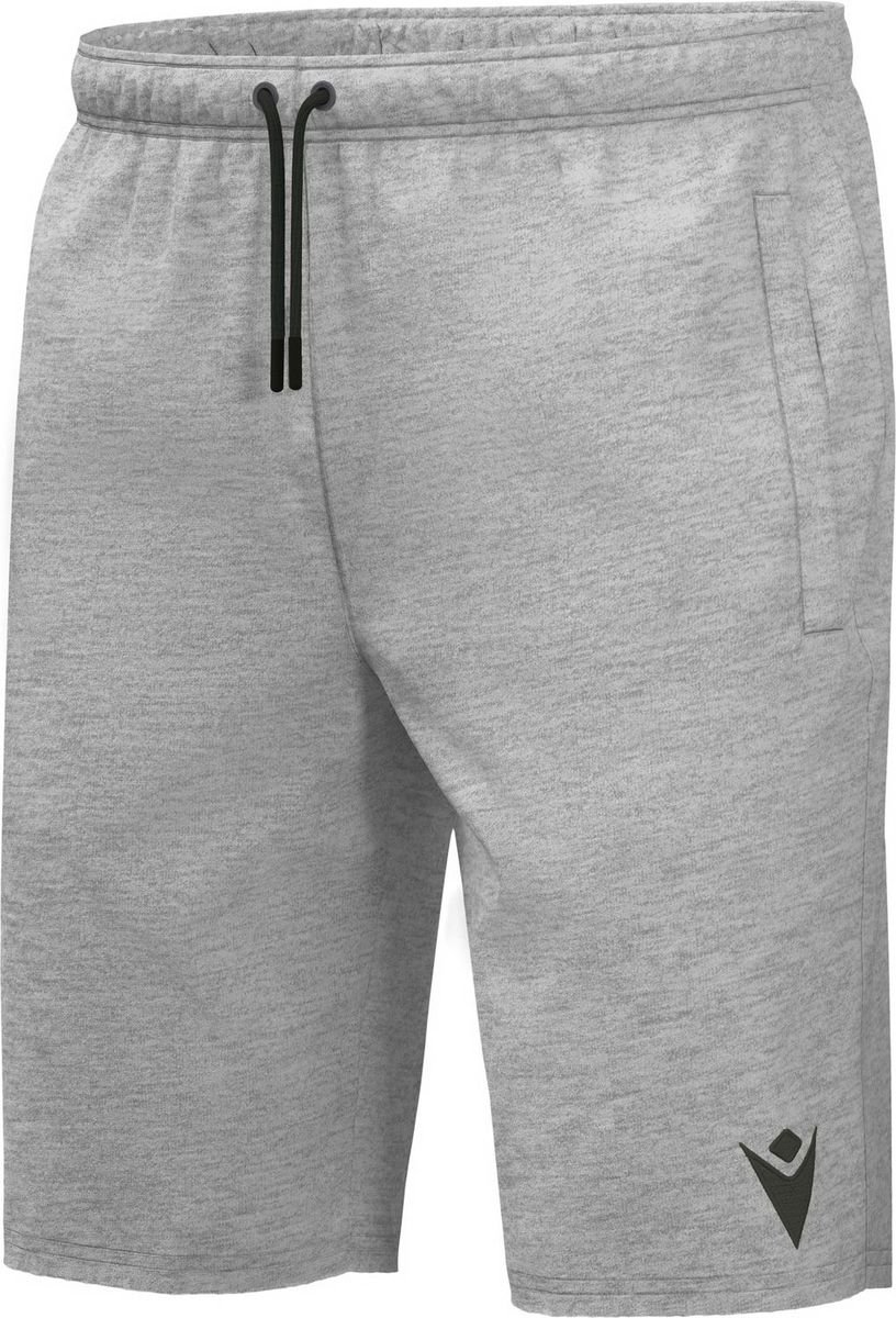 Macron Fern Vrijetijdsshort Heren - Grijs Gemeleerd | Maat: XL
