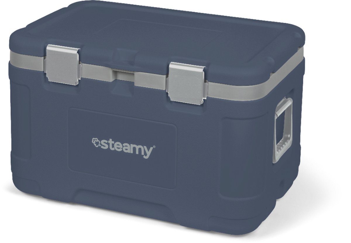 Steamy Cool 13 passieve koelbox met koelelement - 13 liter - Blauw Steamy Cool 13 passieve koelbox met koelelement - 13 liter - Blauw