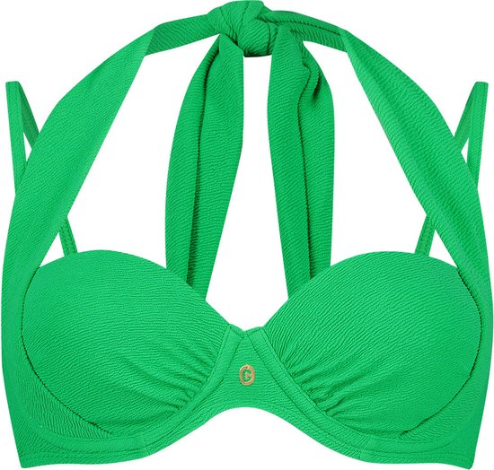 Ten Cate - Multiway Bikini Top Bright Green - maat 44D - Groen