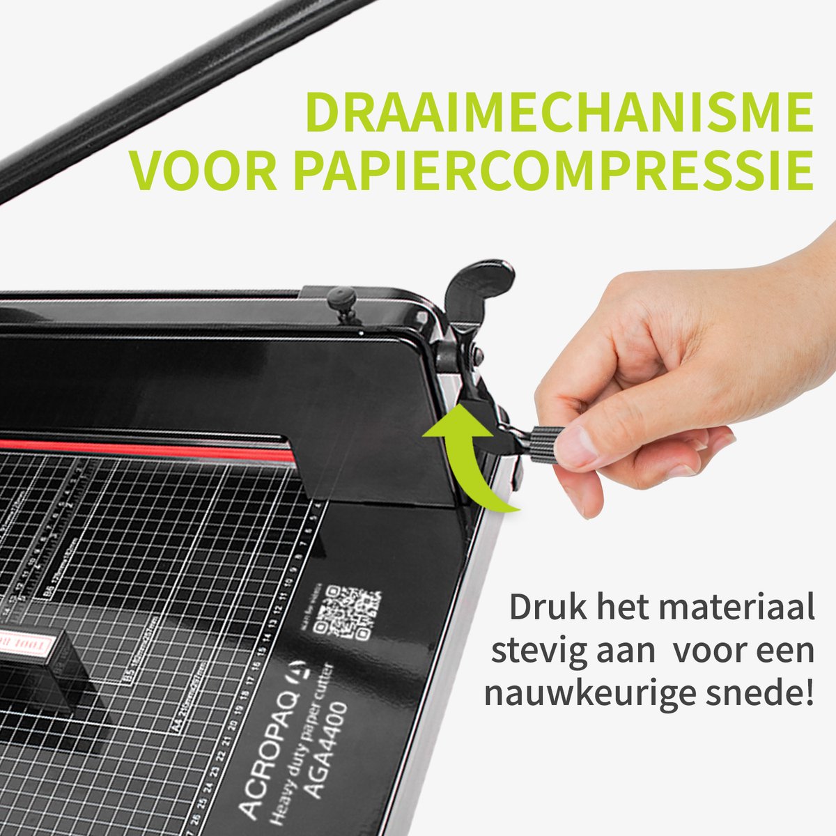 BananaB Professional Stacking Cutter A4 Lever Cutter, 300 Sheets, 45HRC, Paper Cutter, Machine for Office and Home