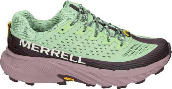 Merrell J067804 AGILITY PEACK 5 - Dames wandelschoenenWandelschoenen - Kleur: Groen - Maat: 39