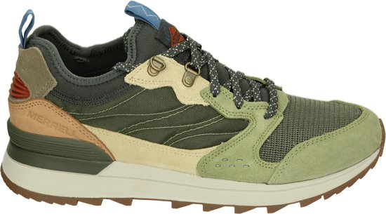 Merrell J006085 ALPINE 86 SNEAKER - Heren wandelschoenenVrije tijdsschoenenWandelschoenen - Kleur: Groen - Maat: 42