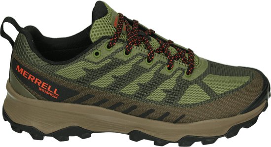 Merrell J037003 SPEED ECO WP - Chaussures de randonnée hommeChaussures de loisirsChaussures de marche - Couleur : Vert - Taille : 47