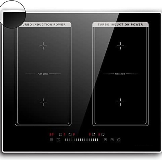 Gratyfied - Elektrische Kookplaat 4 Pits - Elektrische Kookplaat Vrijstaand - Kookplaat 4 Pits - Opzetkookplaat - Kookplaat Elektrische 4 Pits Inbouw
