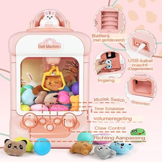 Snoep Grijpautomaat - Candy Grabber Nu Voor Maar € 33,95 Bij