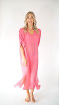 LingaDore Strand jurk - 7211LD - Hot pink - 44