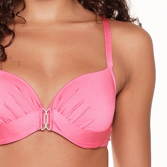 LingaDore Voorgevormde Bikini Top - 7211BT - Hot pink - 44D