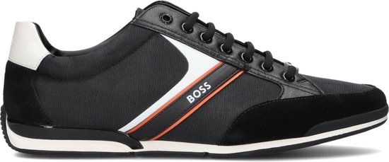 Boss Saturn Lowp Lage sneakers - Heren - Zwart - Maat 46
