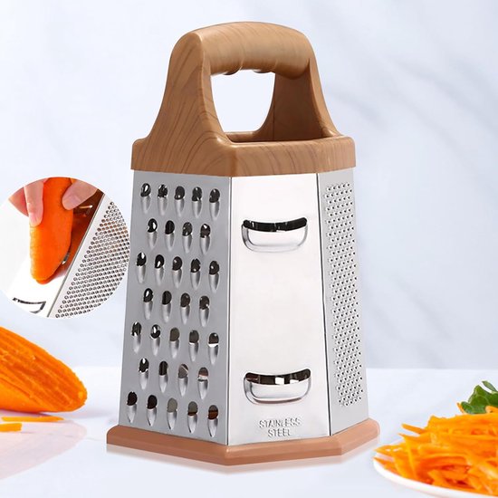 Tredoni Groente/Vlees/Kruiden/Aardappel Roller Snijder Chopper - 5 Wiel Bladen 3.1//8cm