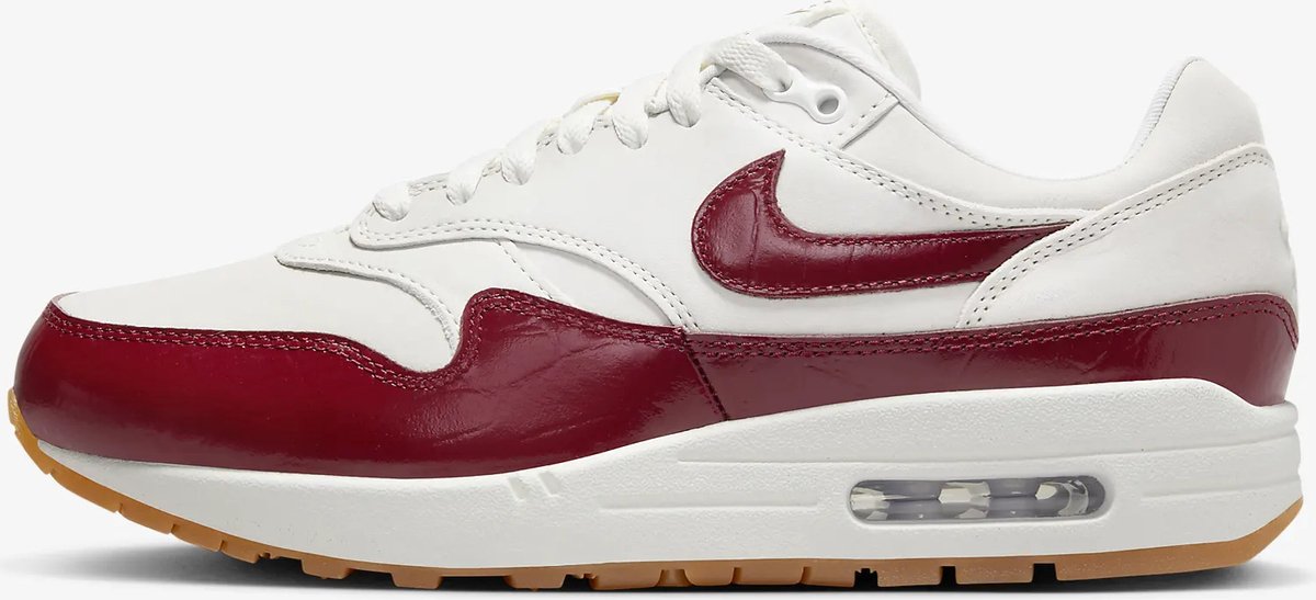 Nike Air Max 1 LX “Team ” Sneakers Unisex – Sail/Sail/Gum Light /Team Grijs