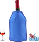 Refroidisseur de vin à glace Rapid , refroidisseur de bouteille de vin en Gel, sac de glace, étui de congélateur, Carrier - Cooler de Vodka et de Tequila ( Blauw)