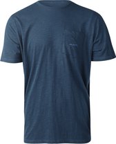 Brunotti Axle-Slub Heren T-shirt - Blauw - XL